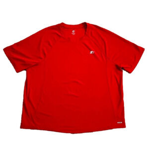 STARTER Red Athletic Fit Dri-Star T-shirt
